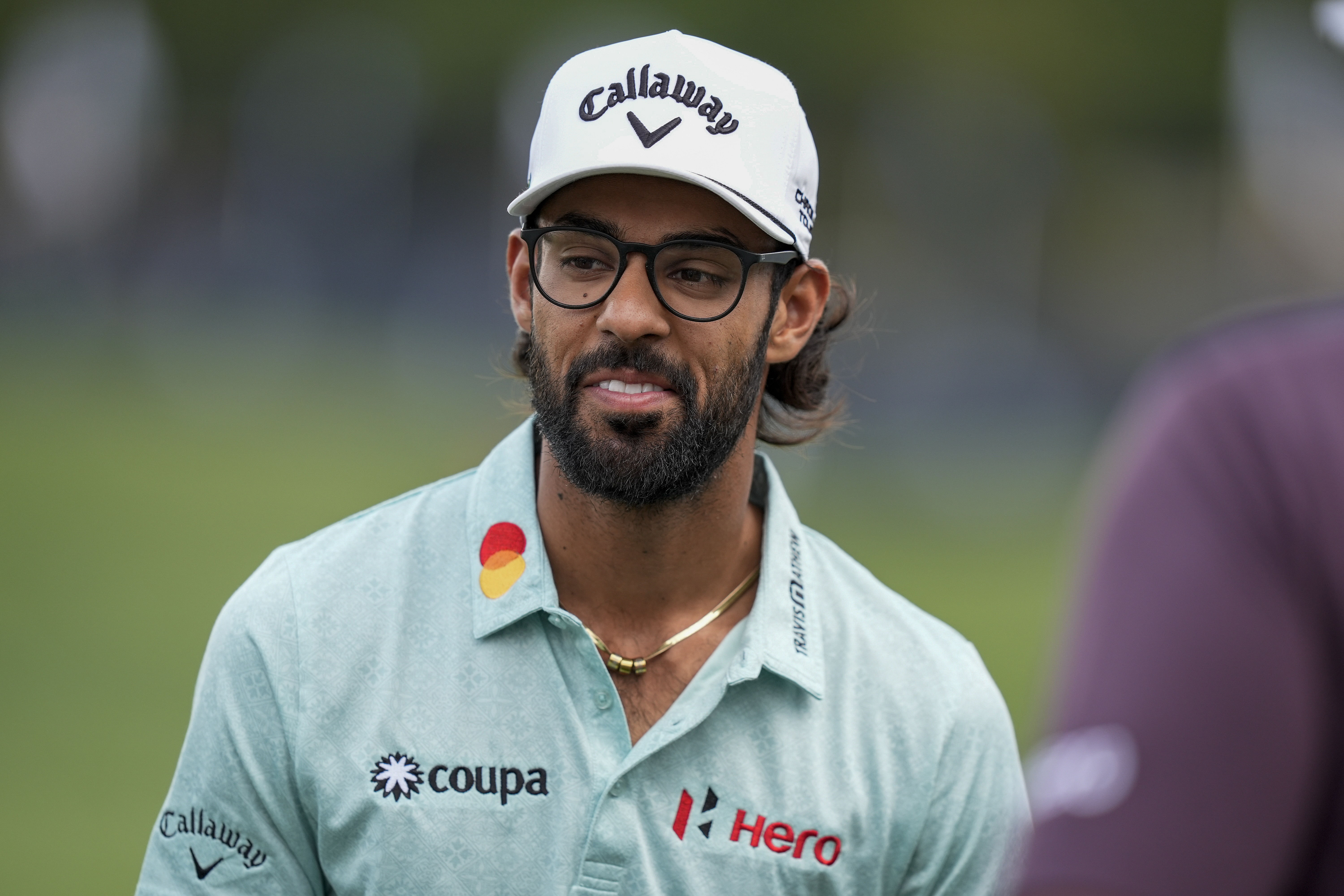 Akshay Bhatia hasn't teed off at the PGA Championship today (Image via Imagn)
